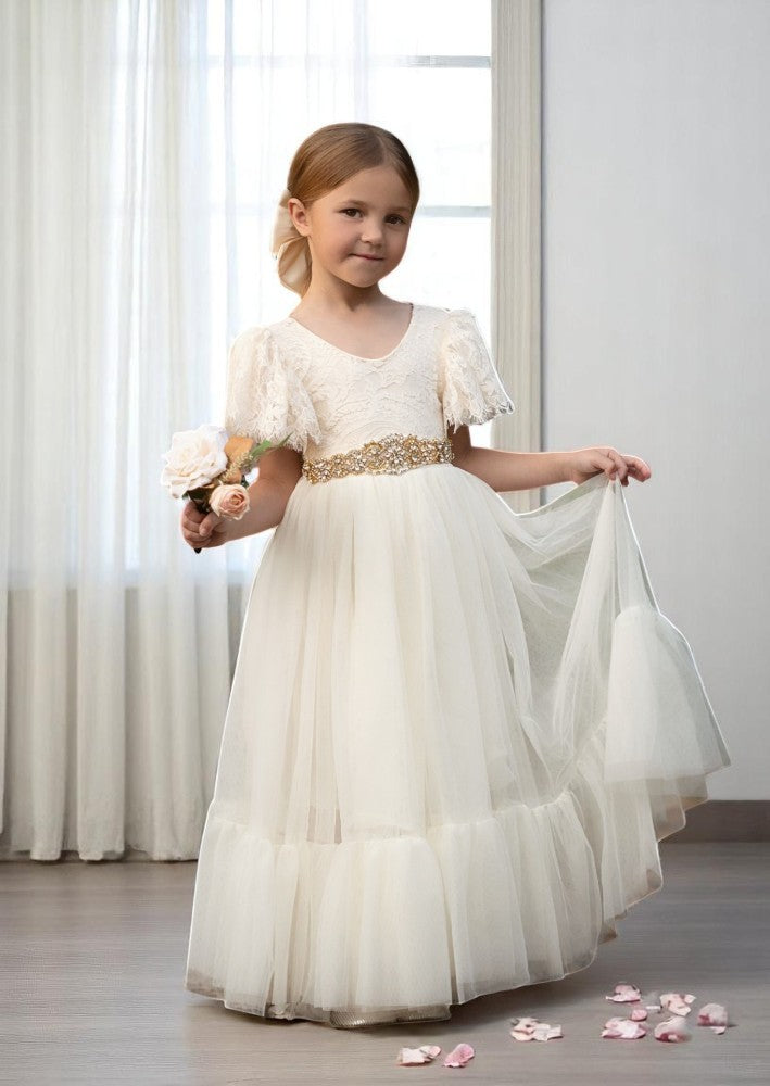 Elegant flower girl dresses