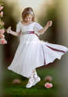 Modern White Flower girl Dresses