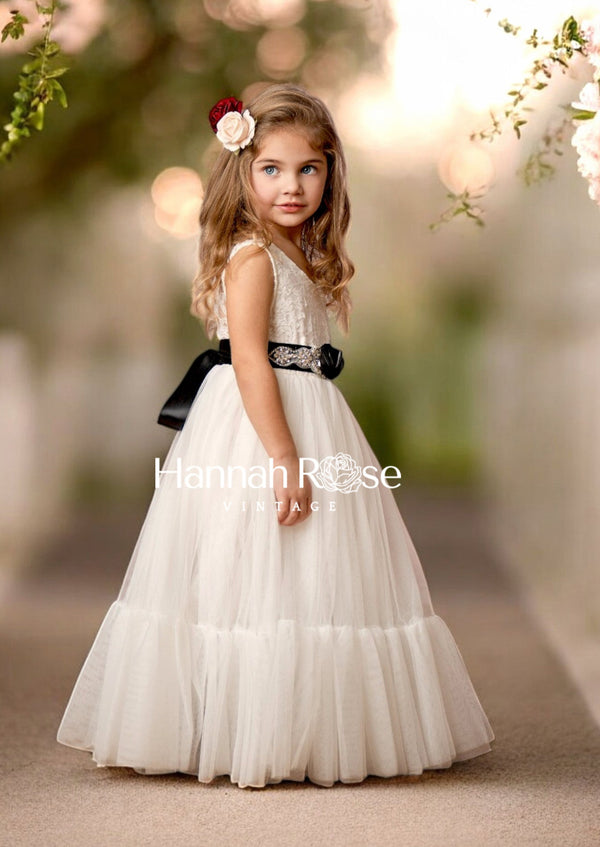 Elegant White Flower Girl Dresses