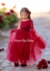 Burgundy Flower Girl Dresses