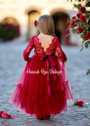 jewel tone flower girl dresses