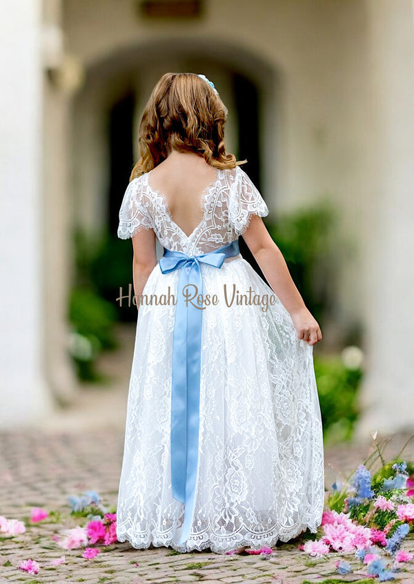 Princess Flower Girl Dress