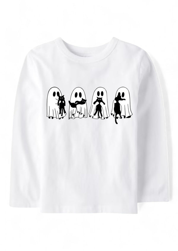 Kids Ghosts Halloween Shirt