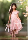 girls high low dress