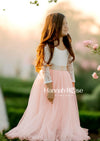 Blush Flower Girl Dresses