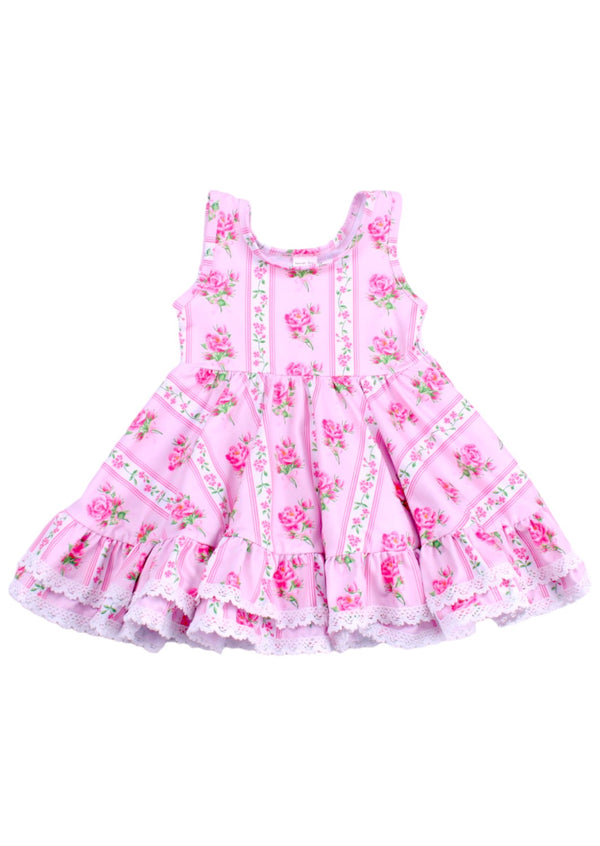 Trailing Rose Pixie Dress