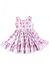 toddler girl retro twirl dress