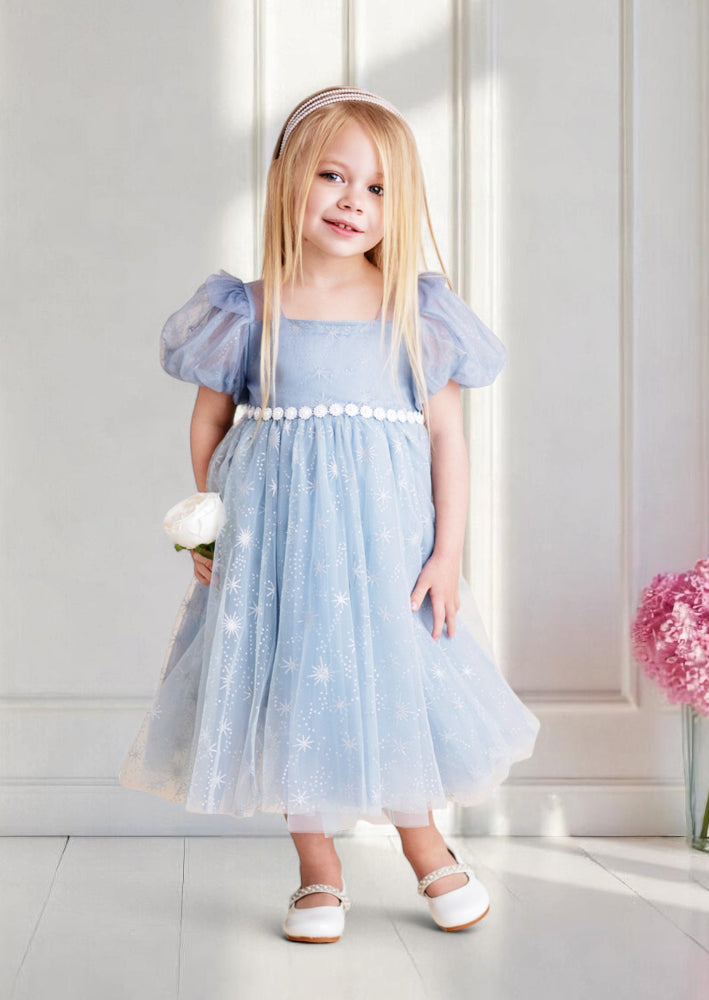 blue dress for toddlers