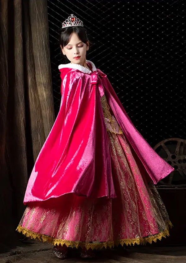 Girls Aurora Sleeping Beauty Inspired Princess Dress