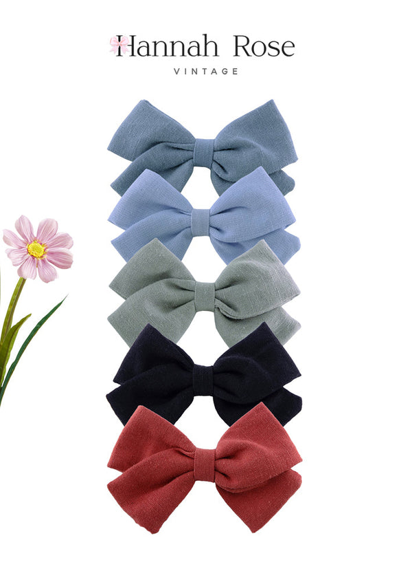 Pinwheel Bows Set 4