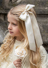 GIRLS - Cream Sweater & Skirt Set - Hannah Rose Vintage Boutique