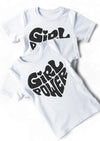 Girl Power Black Glitter Tee & Tutu Set