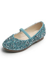 toddler girl ballet flats blue