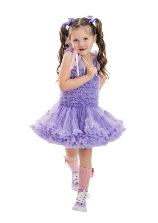 Tutu Petti Dress in Lavender