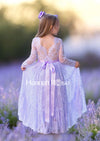 lavender flower girl dresses