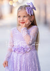 Flower Girl Chiffon Rhinestone Sash Belt