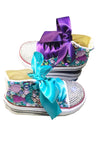 Bling Pearl Sparkly Mermaid High Top Shoes