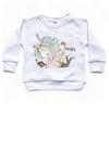 My Little Friends Crewneck Sweatshirt & Tutu Set Pink