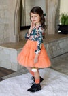 girls fall twirl dresses