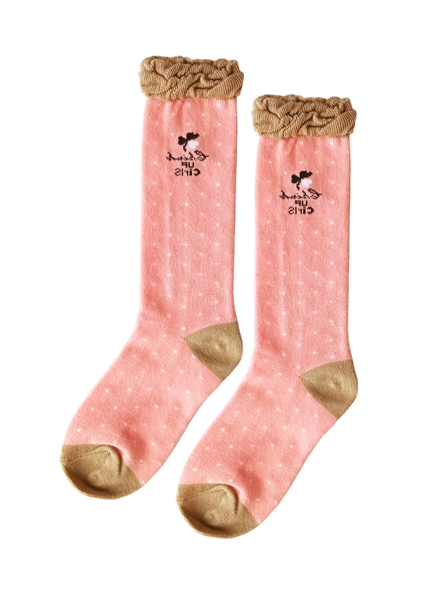 Girls fancy knee socks. back to school socks