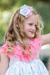 GIRLS - Flora Hair Accessory Vintage - Hannah Rose Vintage Boutique