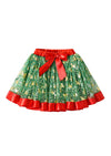 Green Christmas Tutu Skirt