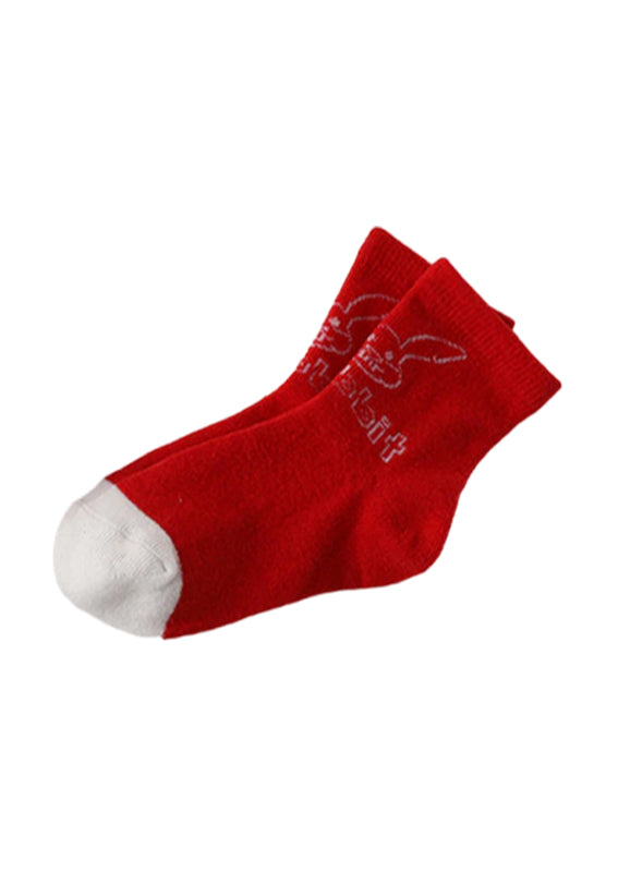 Girls Red Ankle Socks Collection