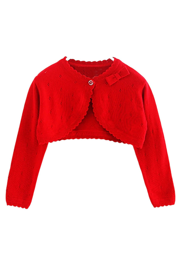 girls red Christmas Sweater