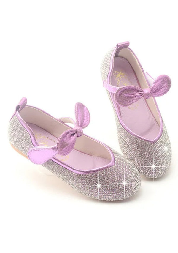 girls dress flats purple