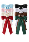 Satin Ribbon Bow Red