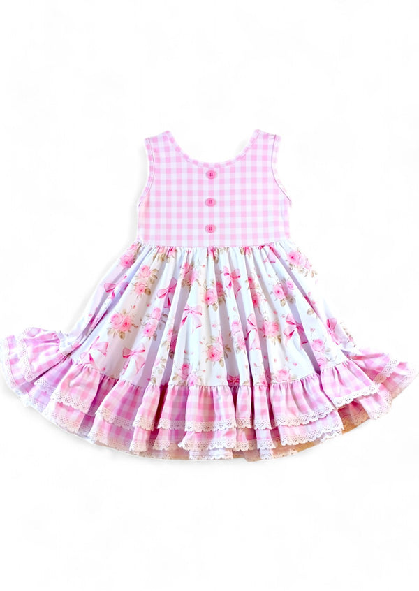 Ribbon Rose Dress