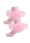 toddler girl pink ruffle socks