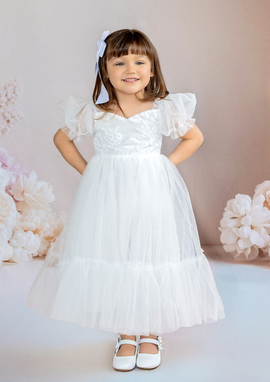 white toddler dress for wedding