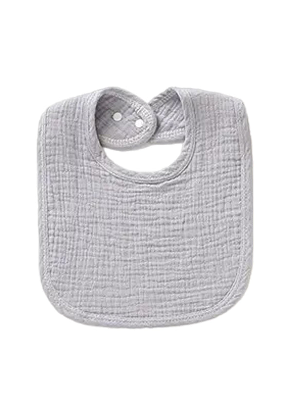 baby bib grey