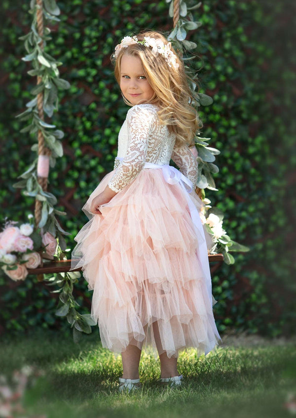 Blush Pink Toddler Flower Girl Dress toddler