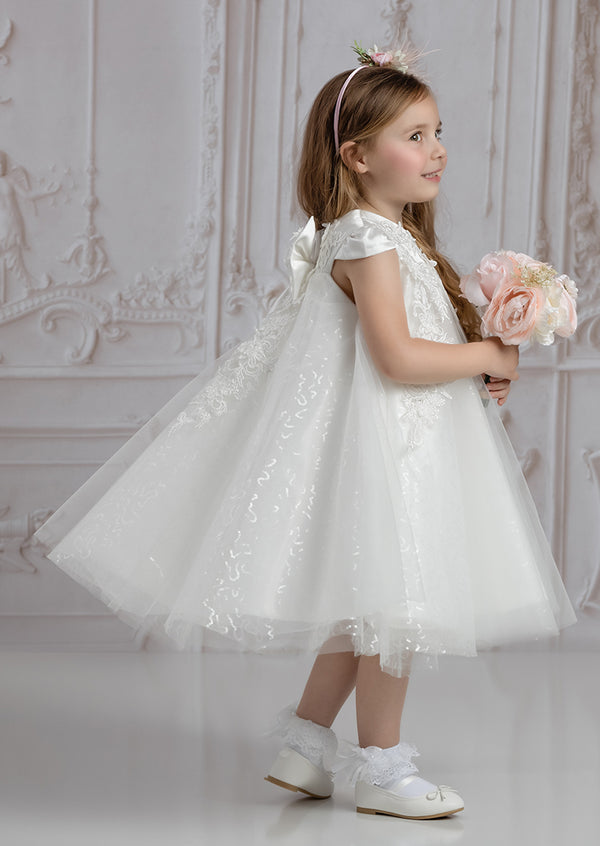 Girls White Dress, 1st Communion, Baptism Dress