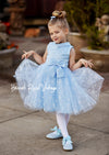 GIRLS - Winter Magic Snowflake Dress  Clearance | Immediate Ship! - Hannah Rose Vintage Boutique