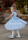 GIRLS - Winter Magic Snowflake Dress  Clearance | Immediate Ship! - Hannah Rose Vintage Boutique