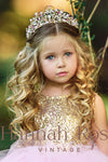 GIRLS - Pink Princess Crown - Hannah Rose Vintage Boutique