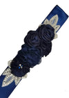 Chiffon Flower Bridal Sash