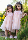 GIRLS - Pink Tulle Fairy Dress - Hannah Rose Vintage Boutique