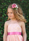 GIRLS - Rose Flower Headband - Hannah Rose Vintage Boutique