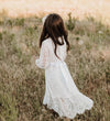 girls boho lace dress