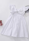 girls linen dresses