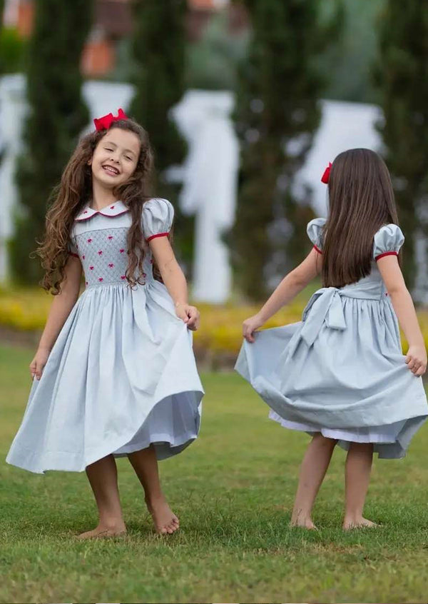 children smocked dresses