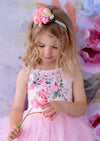 GIRLS - Rose Flower Headband - Hannah Rose Vintage Boutique